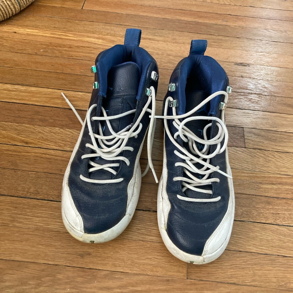 Air Jordan 12 Stone Blue (Boys)
